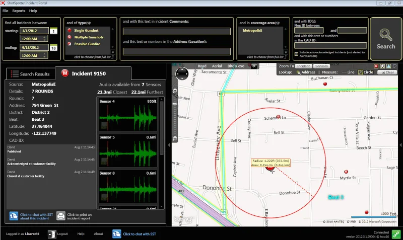 ShotSpotter Responder Node
